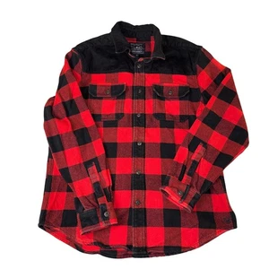 American Eagle Outfitters Herren XL Buffalo kariert Flanell Hemd Jacke Shacket - Bild 1 von 7