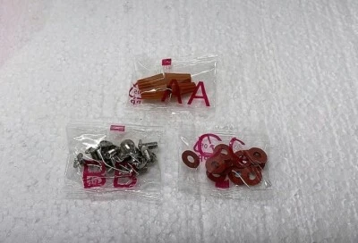 12pc Ceiling Fan Mounting M5x3/8" Screws/Screw/Bolts/Washers/Parts Silver Boltz - Image 1 of 3