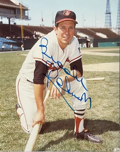 Brooks Robinson Autographed 8x10 Baseball Photo (Beckett) - Picture 1 of 1
