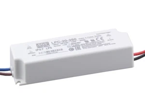 MeanWell LPC LED Konstantstrom Trafo IP67 350mA 16,8W wasserdicht Netzteil - Picture 1 of 1
