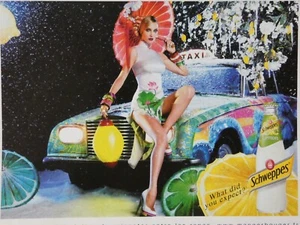 PUBLICITÉ DE PRESSE 2011 SCHWEPPES WHAT DID YOU EXPECT ? - UMA THURMAN - Picture 1 of 1