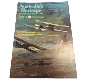 Vintage 1970 Australia's Heritage 'The Making of a Nation' Magazine Issue #74 - Picture 1 of 3