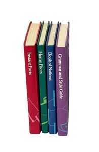 The World Book Desk Reference Set of 4 Scott Fetzer 1988 Hardcover Vintage - Picture 1 of 18