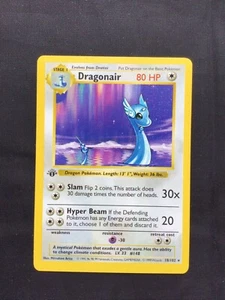 Pokemon Cards: Base Set 1st Edition Rare: Dragonair 18/102 - Picture 1 of 10