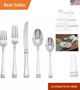 Harmony 45-teiliges Silberbesteckset, 18/10 Edelstahl Besteckset für 8, inkl... - Bild 1 von 6