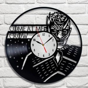 GOT Come at me crow vinyl record wall clock home art shop office move game - Picture 1 of 1