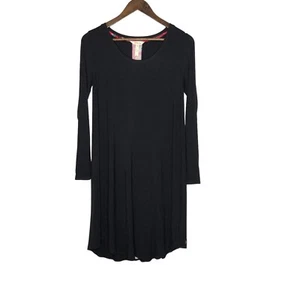 Matilda Jane Paint It Black Floral Long Sleeve Dress Size XS Stretch - Picture 1 of 8