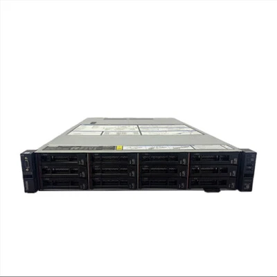 Lenovo HR650X 2U Sever 12*3.5"BAYS 2X550W PSU  Support 2XLGA3647 CPU/8X NVME U.2 - Image 1 of 2