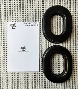 David Clark 1 Pair Black Flo-Fit Ear Seals 40243G-02 Fits H10 Series Headset NEW - Picture 1 of 7