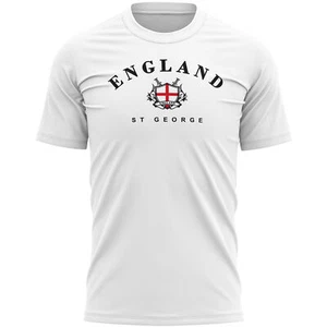 England St George Herren T-Shirt Country George's Day Him Flagge 23. Ap... - Bild 1 von 13