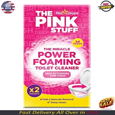 Stardrops - the Pink Stuff - the Miracle Power Foaming Toilet Cleaner - 2 Treatm - Image 1 of 4