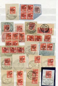 11 pages, Sowjetische zone, AOZ, Allied occupied zones, Deutschland, Germany, - Picture 1 of 11