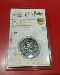 Harry Potter Ron Weasley Limited Edition Coin - Individually numbered - Picture 1 of 3