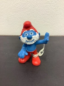 Schleich The Papa Smurf" (207547) - 5.5 Cms  - Collectable - Picture 1 of 2