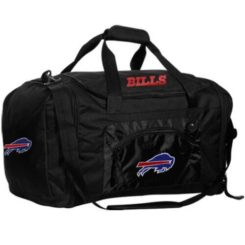 BUFFALO BILLS NFL Roadblock Duffel Bag Gym Bag by Concept One Cover