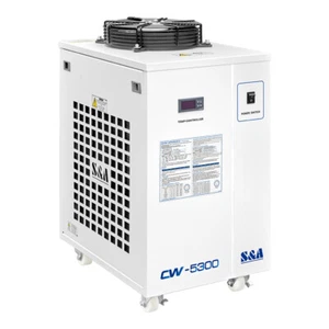 Enfriador de aire acondicionado industrial portátil refrigerado por agua S&A CW-5300 para máquina de grabado - Imagen 1 de 6