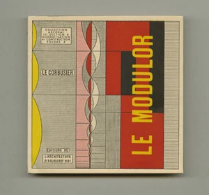 1951 Le Corbusier LE MODULOR Human Scale Measure Design Modern Architecture Bk - Picture 1 of 2