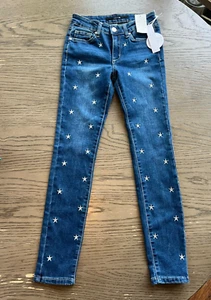 Joes Jeans Girls Mina Mid Rise Skinny Ankle Jeans Night Star Sz 14 - Picture 1 of 7