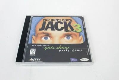You Don't Know Jack Vol 3 PC Windows Macintosh Vintage Game Sierra Sealed Trivia - Image 1 of 4