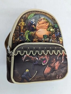 Nueva Mini Mochila Loungefly Star Wars: El Retorno del Jedi Jabba’s Palace Foto 1 de 4