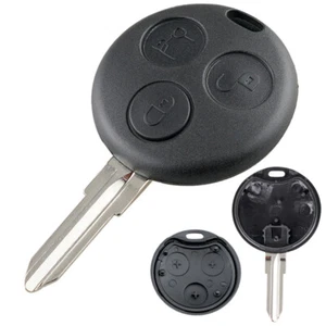 3 Buttons Remote Car Key Shell Case Fit for Mercedes-Benz Smart 451 2007-2013 - Imagen 1 de 2
