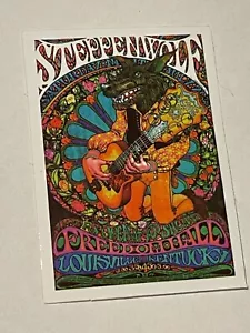 Music sticker small stickers scrapbooking trippy psychadelic 1960s hippie art - Picture 1 of 1