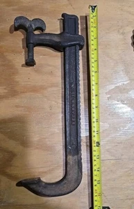 Very Rare Vintage Or Antique Batwing C Clamp 12" Woodworking? - Picture 1 of 6