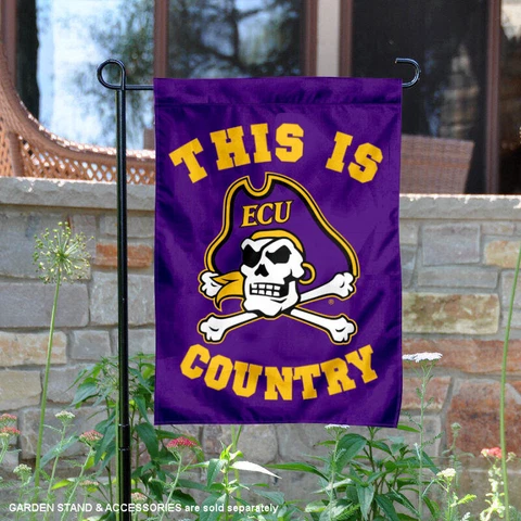 ECU Pirates This is Pirates Country Garden Flag and Yard Banner Cover