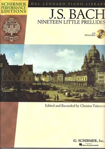 Johann Sebastian Bach – Nineteen Little Preludes with CD - Picture 1 of 1