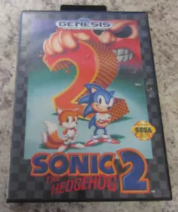Sonic The Hedgehog 2 (SEGA Genesis) mit Handbuch, Hülle, Cartridge - getestet funktioniert - Bild 1 von 5