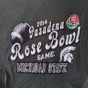 2014 Michigan State Pasadena Rose Bowl Women's Long Sleeve T-Shirt - Size Small - Picture 1 of 6