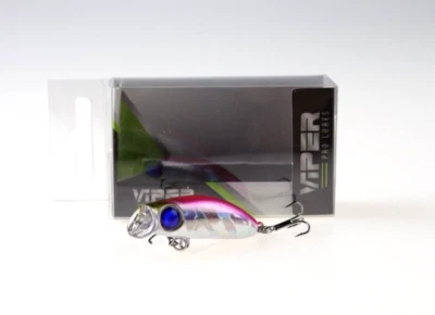 Minnow VIPER - 35 mm - 3,1 gr - Sinking - Argento/Rosa - FR639 - Immagine 1 di 4