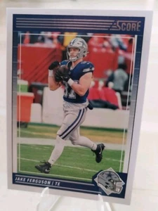 NFL Trading Cards Jake Ferguson Score 2024 Dallas Cowboys #76 - Bild 1 von 1