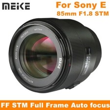 Meike 85mm F1.8 Auto Focus Full Frame Portrait Lens STM for Sony E-Mount Cameras