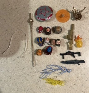 Marvel Legends Accessories Lot MCU X-MEN EXCLUSIVES Miles Morales & More - Picture 1 of 5