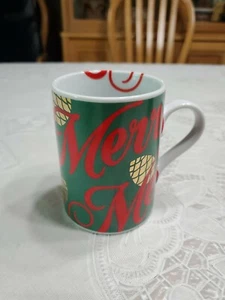 Taza de Navidad Dept 56 Feliz Navidad en buen estado - Imagen 1 de 6