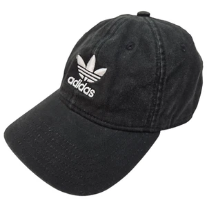 Adidas Mens Black Baseball Cap Hat One Size Adjustable - Picture 1 of 14