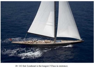 Digital Plans ONLY J-Class Lionheart YACHT 1:16 scale laser-cut, length 106" - Picture 1 of 4