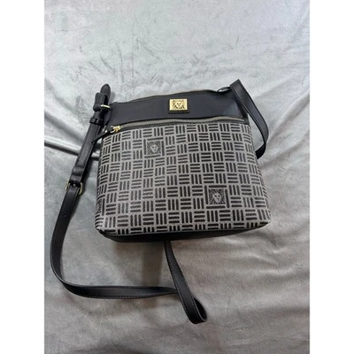 Cartera Bandolera Anne Klein Negra/Beigh Nueva sin etiquetas Foto 1 de 4