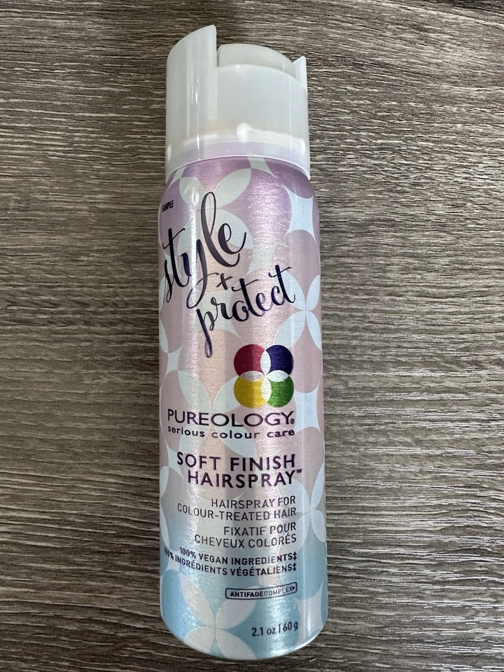 Pureology Soft Finish Hairspray Hair Spray 2.1 oz / 60 g Travel Size NEW - Image 1 of 1