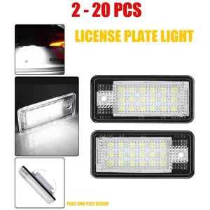 LED License Plate Number Light 2-20pcs for A3 A4 A6 Audi A8 Q7 B6 B7 S4 RS4 - Picture 1 of 15
