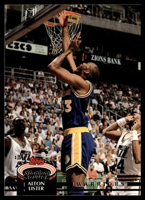 1992-93 Stadium Club Alton Lister Golden State Warriors #137 - Image 1 of 2