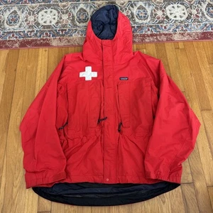 Vintage Patagonia Ski Patrol Jacket - Mens XL Shell Hood NICE! - Picture 1 of 6