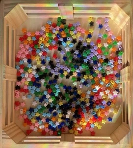 Set Of 300 Handmade Hair Stars - Picture 1 of 2