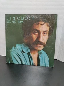 Jim Croce Life And Times G+/VG 1973 ABC Records Folk Rock LP Bad Bad Leroy Brown - Foto 1 di 6