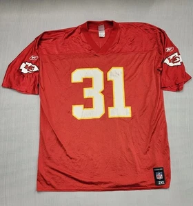 Camiseta Priest Holmes Kansas City Chiefs Reebok Limpia Para Hombre XXL De Colección NFL Chiefs - Imagen 1 de 16