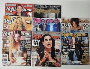 Vintage 2002 - 2003 Rolling Stone Magazine - Select An Issue - Picture 1 of 242