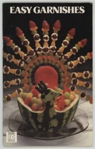 Garnishing Book Food Presentation Decoration EASY GARNISHES Constance Quan - Imagen 1 de 4
