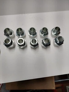 hydraulic fitting lot 10 pcs. - Picture 1 of 8