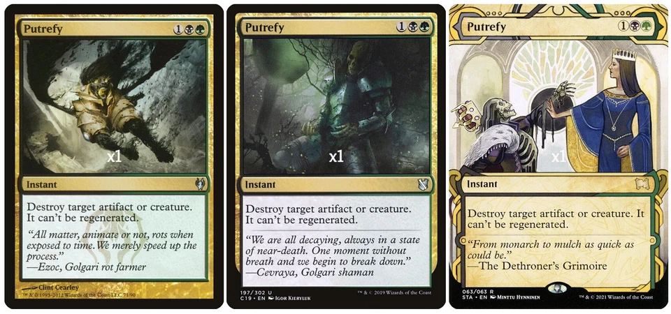 MTG DDJ C19 STA Putrefy MINT (SELECT) - Image 1 of 1